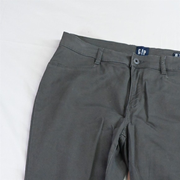 Gap 8 Stretch Skinny Brushed Gray Denim Jeans - Picture 2 of 5